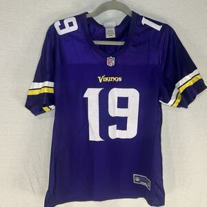 Minnesota Vikings Adam Thielen 19 Jersey NFL Pro Line Men’s Medium Purple Home